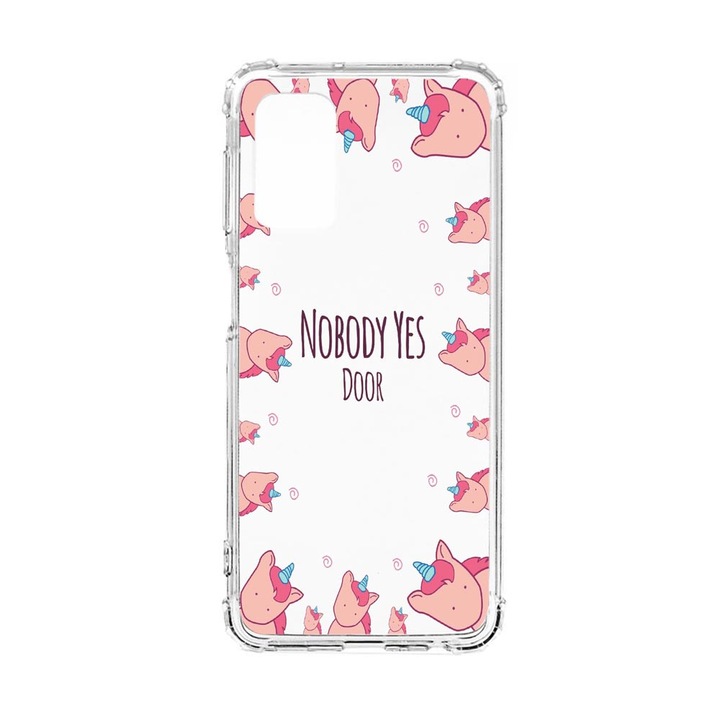 Силиконов калъф Unique за Xiaomi Redmi Note 11S 5G, Unicorn - Nobody yes, Anti Shock, AS 523