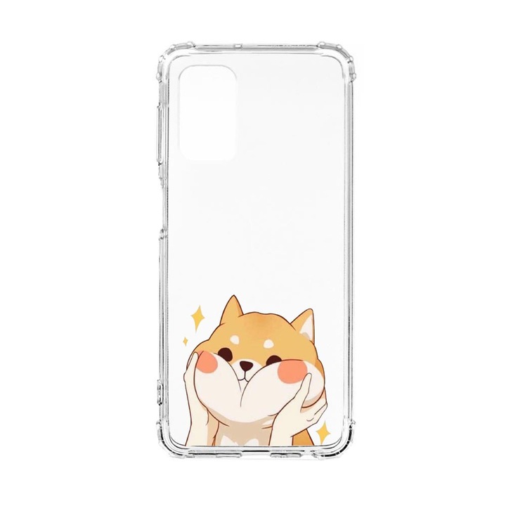 Husa BestCase® Anti Shock, Compatibila Cu Xiaomi Redmi Note 11T Pro, Emoji - Sweet Cat, Rezistenta La Socuri, Protectie Camera, AS 596