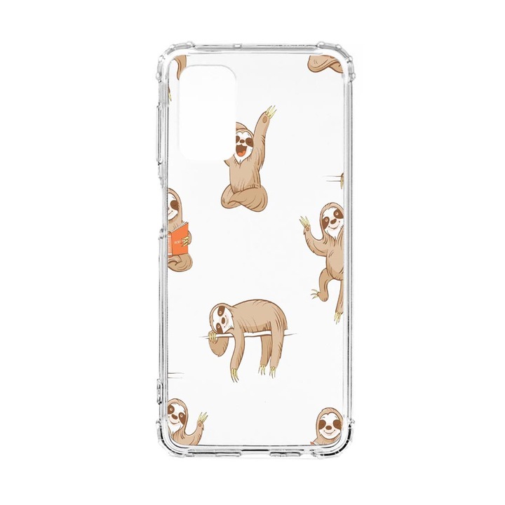 Husa Anti Shock Silicon Compatibila Cu Honor 50 SE, Keep Calm - Be Lazy, Military Grade Drop Protection, AS 598