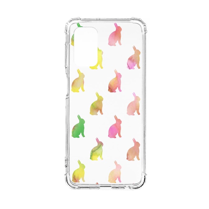 Husa Anti Shock Silicon Compatibila Cu Honor 50 SE, Cool Rabbits, Military Grade Drop Protection, AS 695