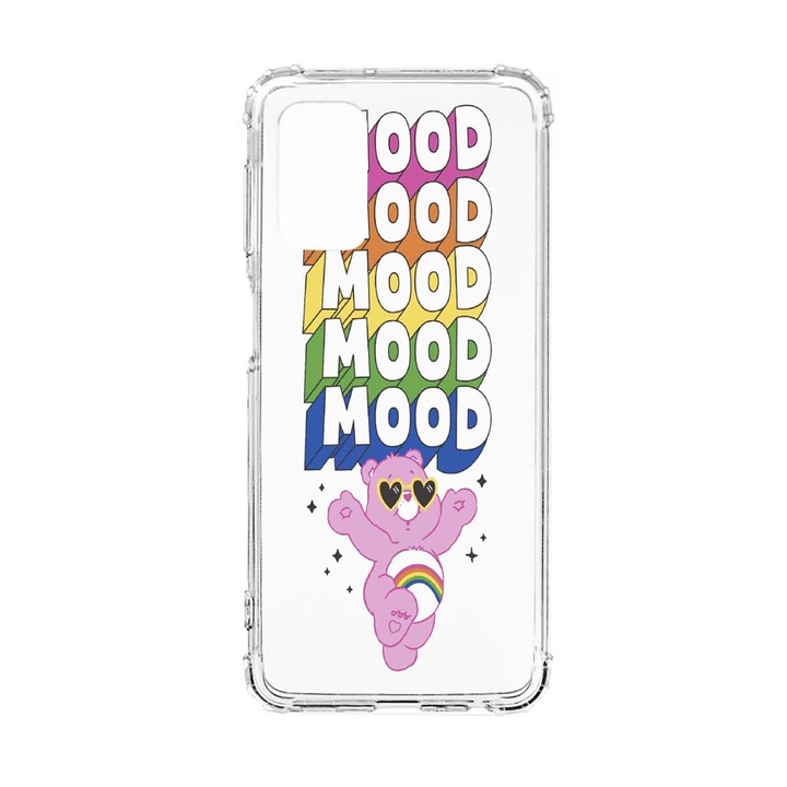 Силиконов калъф Unique за Xiaomi Redmi Note 11 Pro 5G, Mood - Pink Bear, Anti Shock, AS 599