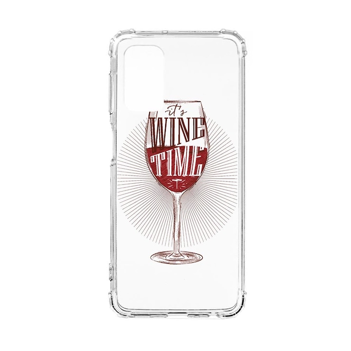 Силиконов калъф Unique за Xiaomi Redmi Note 11 Pro 5G, Wine Time, Anti Shock, AS 808