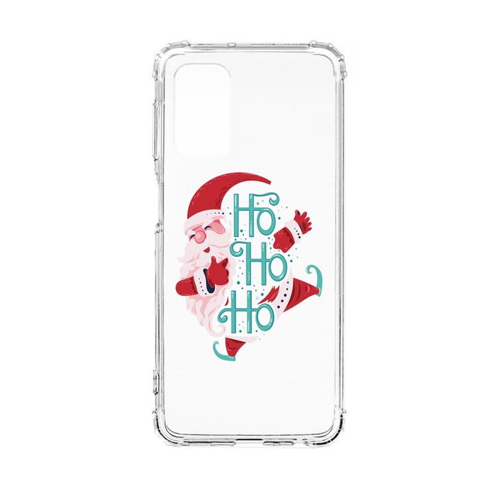 Силиконов калъф Unique за Xiaomi Redmi Note 11 Pro 5G, Ho Ho Ho Santa Claus, Anti Shock, AS 869