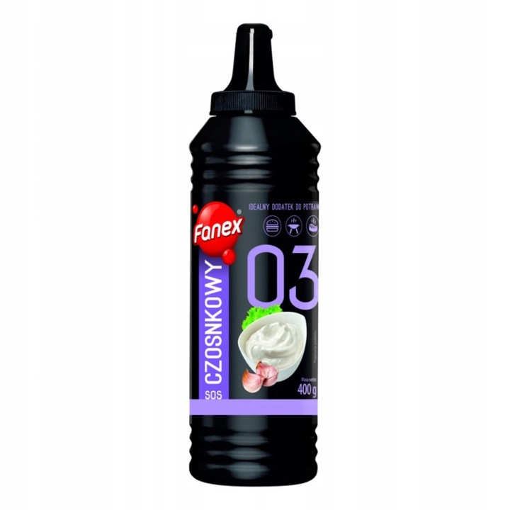 Sos de usturoi pentru kebab Fanex, 400 g