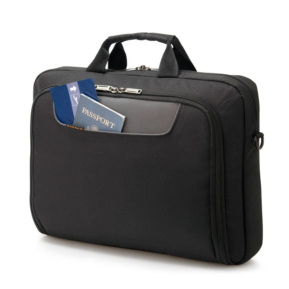 Geanta laptop Everki Advance Briefcase, 14.1", Negru