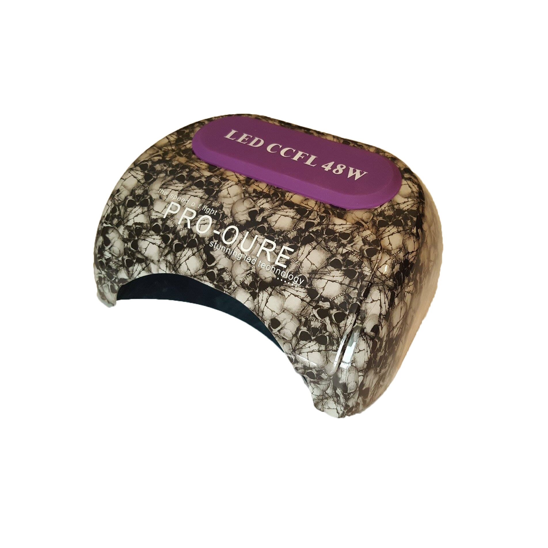 Lampa Profesionala CCFL + LED de 48W cu Timer si Senzor de prezenta - BLACK