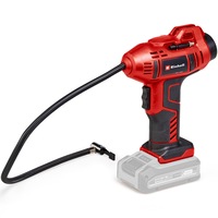 Compresor portabil pe acumulator Einhell PXC CE-CC 18 Li-Solo, presiune max. 11 bar, manometru digital,furtun 0.6 m,oprire automata,fara acumulator si incarcator in setul de livrare