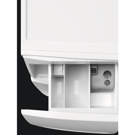 Masina de spalat rufe cu uscator AEG L7WBGO48W, Spalare 8 kg, Uscare 5 kg, 1400 rpm, Clase A, Motor OKOInverter, Display LED touch control, DualSense, ProSteam, ProSense, AquaControl, Alb