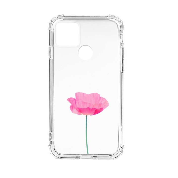 Strapabíró Anti Shock Védőtok, Xiaomi Poco C40 / Redmi 10C, Rose - Pastel Pink, Military Grade Drop Protection, AS 693