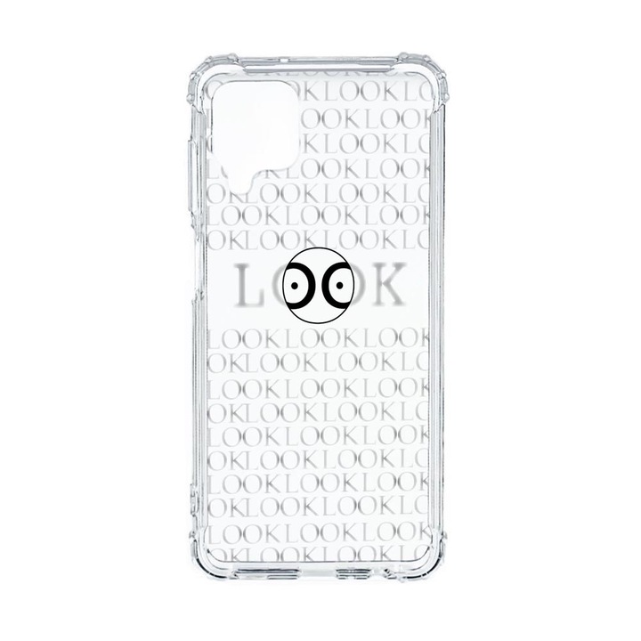 Husa Anti Shock Compatibila Cu Samsung Galaxy M12 / Galaxy F12, Look At Me, Premium Silicon, Military Grade Drop Protection, AS 39