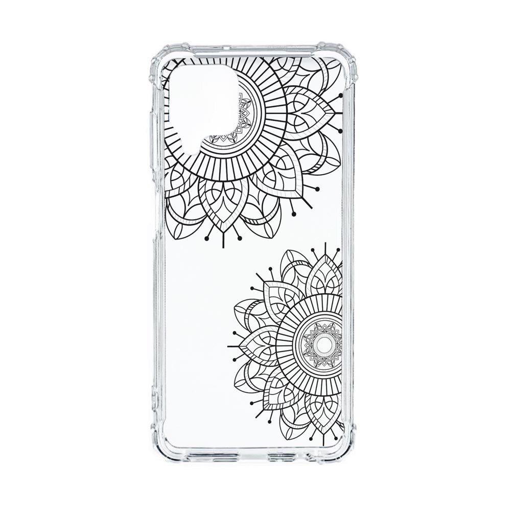 Husa Anti Shock Silicon Compatibila Cu Samsung Galaxy M33, Non Figurative Flower, Military Grade Drop Protection, AS 117