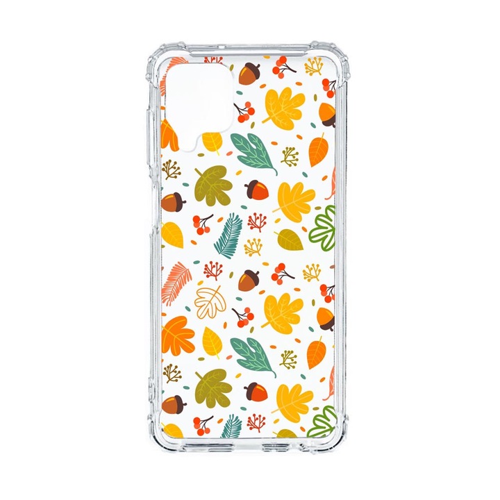 Husa Anti Shock Compatibila Cu Samsung Galaxy M12 / Galaxy F12, Autumn, Premium Silicon, Military Grade Drop Protection, AS 108