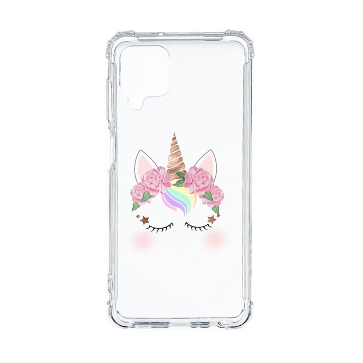 Husa Anti Shock Compatibila Cu Samsung Galaxy M12 / Galaxy F12, Unicorn, Premium Silicon, Military Grade Drop Protection, AS 525
