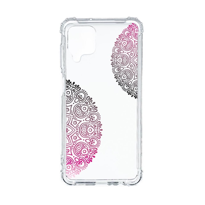 Husa Anti Shock Compatibila Cu Samsung Galaxy M12 / Galaxy F12, Lace, Premium Silicon, Military Grade Drop Protection, AS 92