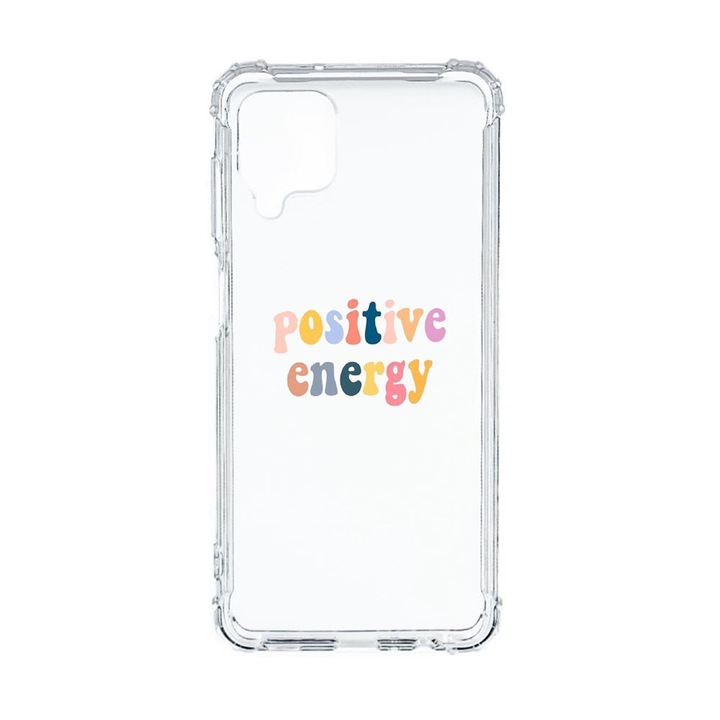 Husa Anti Shock Compatibila Cu Samsung Galaxy M12 / Galaxy F12, Positive Energy, Premium Silicon, Military Grade Drop Protection, AS 479