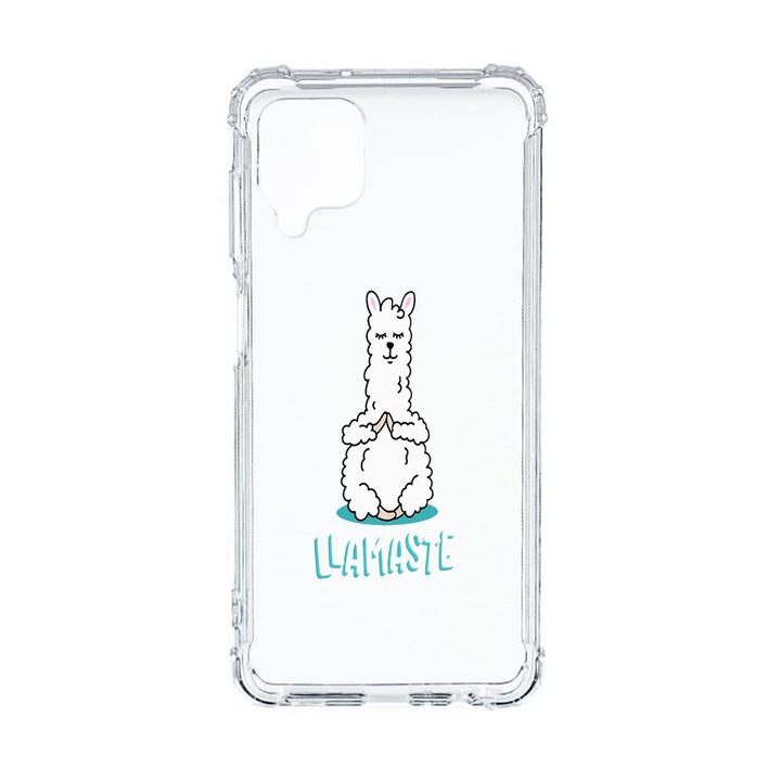 Husa Anti Shock Compatibila Cu Samsung Galaxy M12 / Galaxy F12, Llamaste Lama, Premium Silicon, Military Grade Drop Protection, AS 590