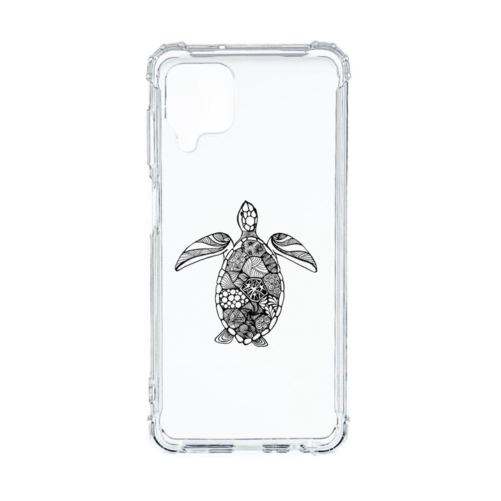 Husa Anti Shock Compatibila cu Samsung Galaxy M12 / Galaxy F12, Turtle, Premium Silicon, Military Grade Drop Protection, AS 750