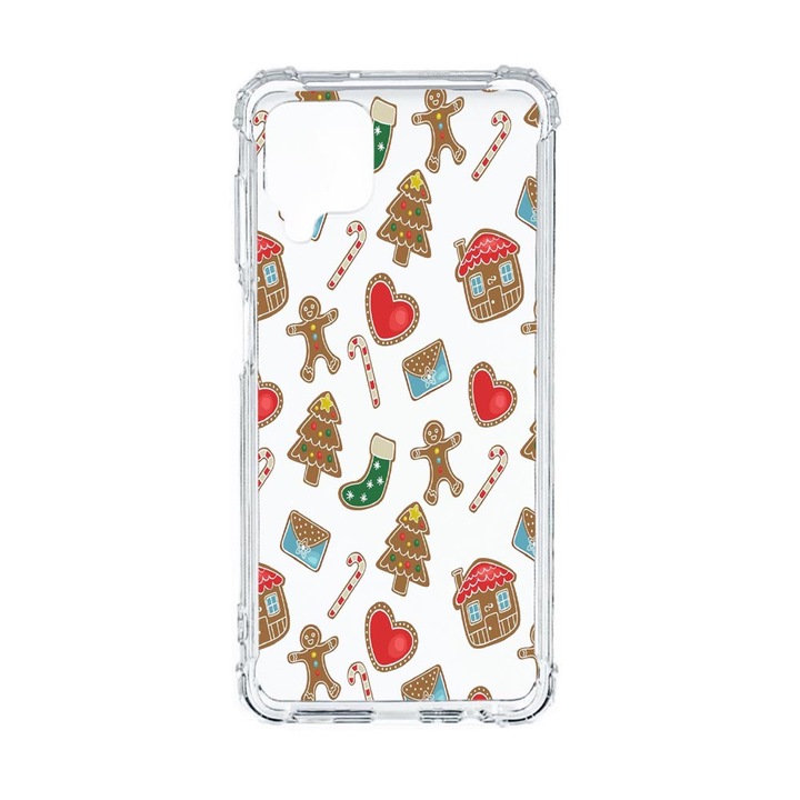 Husa Anti Shock Compatibila Cu Samsung Galaxy M12 / Galaxy F12, Sweeties, Premium Silicon, Military Grade Drop Protection, AS 353