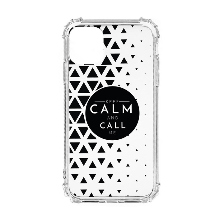 Силиконов калъф Unique за Oppo Reno 7 4G, Keep Calm, Anti Shock, AS 2