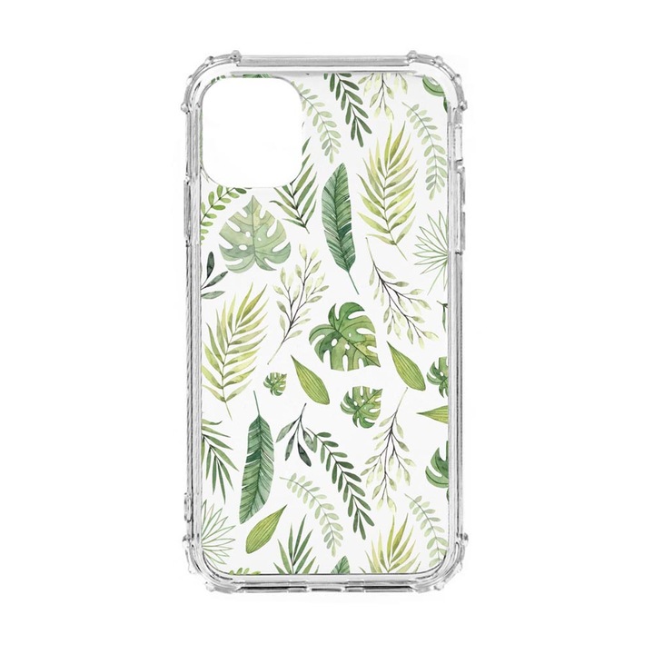 Силиконов калъф Unique за Oppo Reno 7 4G, Feathers, Anti Shock, AS 77