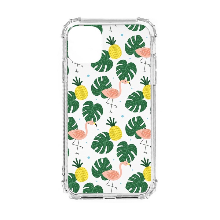 Силиконов калъф Unique за Oppo Reno 7 4G, Tropical, Anti Shock, AS 93