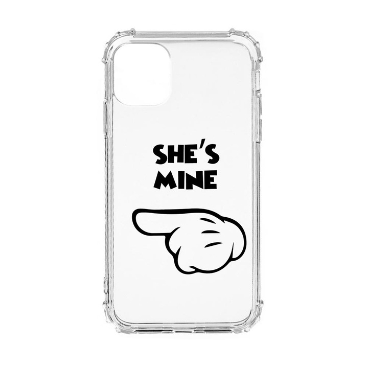 Силиконов калъф Unique за Realme C11 (2021), She's Mine, Anti Shock, AS 106