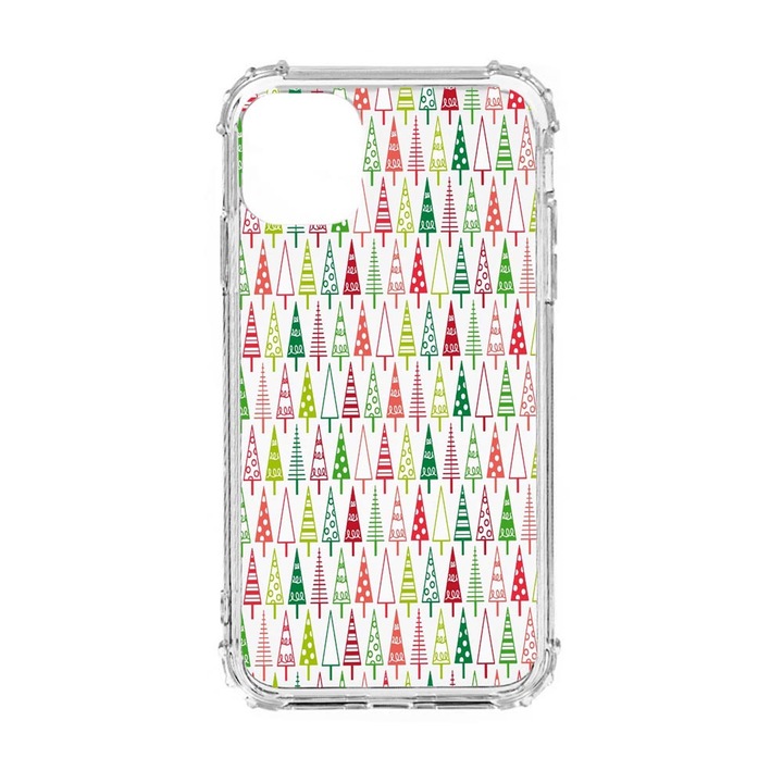 Силиконов калъф Unique за Oppo Reno 7 4G, Xmas Tree Pattern, Anti Shock, AS 340