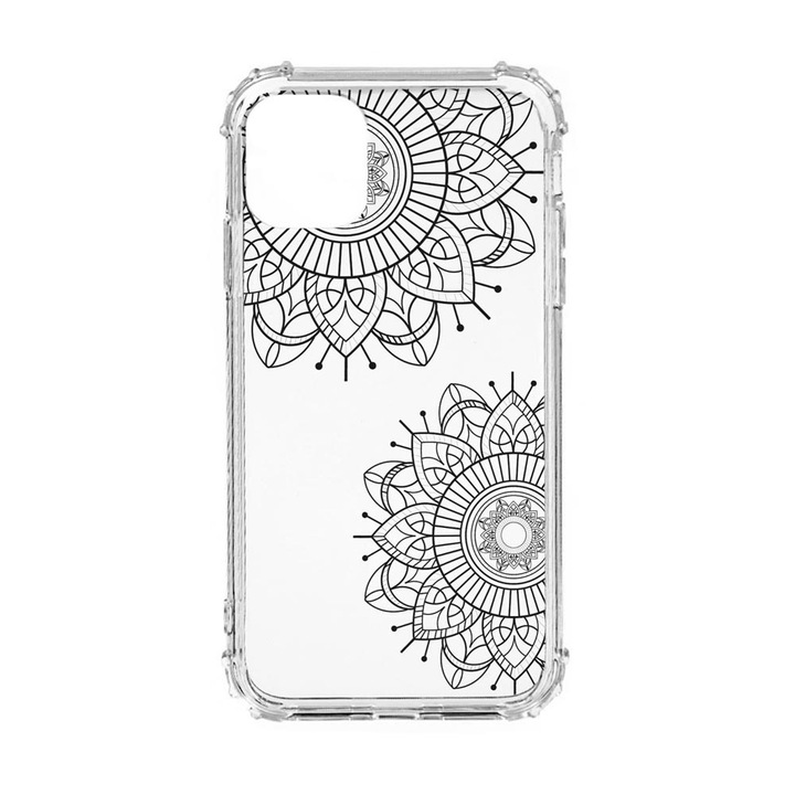 Силиконов калъф Unique за Oppo Reno 7 4G, Non Figurative Flower, Anti Shock, AS 117