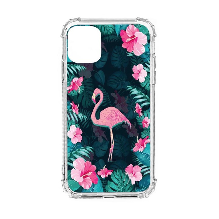 Силиконов калъф Unique за Oppo Reno 7 4G, Flamingo, Anti Shock, AS 247