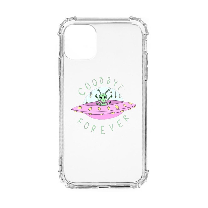 Силиконов калъф Unique за Oppo Reno 7 4G, Universe, Good Bye, Anti Shock, AS 474