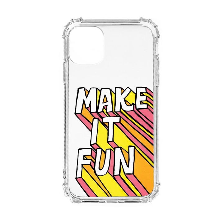 Силиконов калъф Unique за Oppo Reno 7 4G, Make It Fun, Anti Shock, AS 494