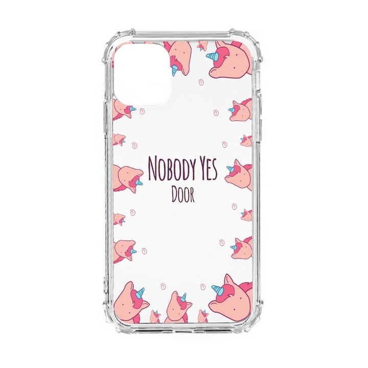 Husa Anti Shock Silicon Compatibila Cu Oppo Reno 7 4G, Unicorn - Nobody yes, Military Grade Drop Protection, AS 523