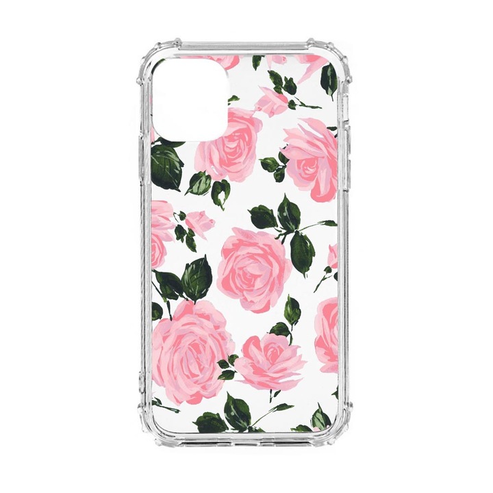 Husa Anti Shock Silicon Compatibila Cu Oppo Reno 7 4G, Pastel Colors Rose, Military Grade Drop Protection, AS 514