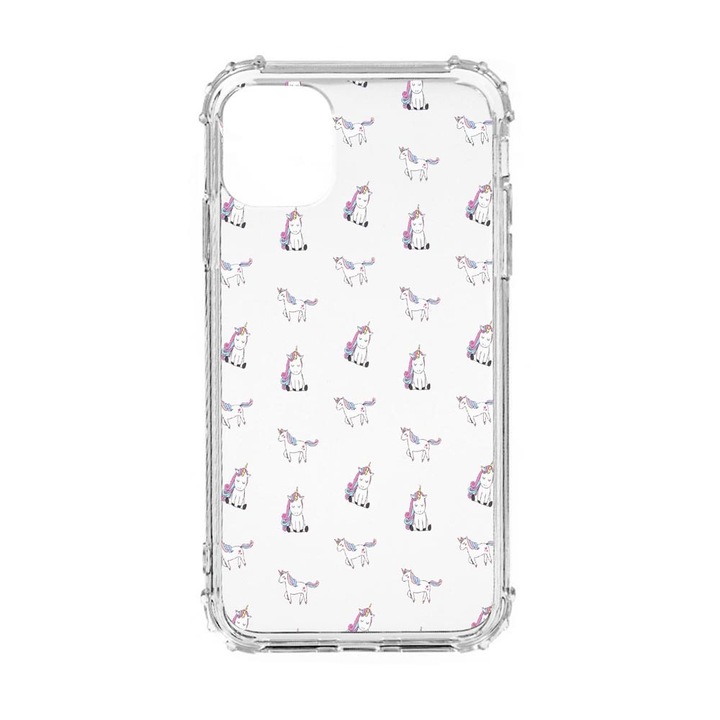Силиконов калъф Unique за Oppo Reno 7 4G, Unicorn Pattern, Anti Shock, AS 522