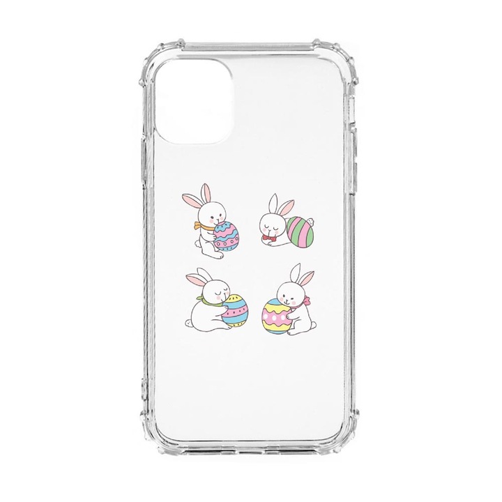 Силиконов калъф Unique за Oppo Reno 7 4G, Easter Rabbit, Anti Shock, AS 690