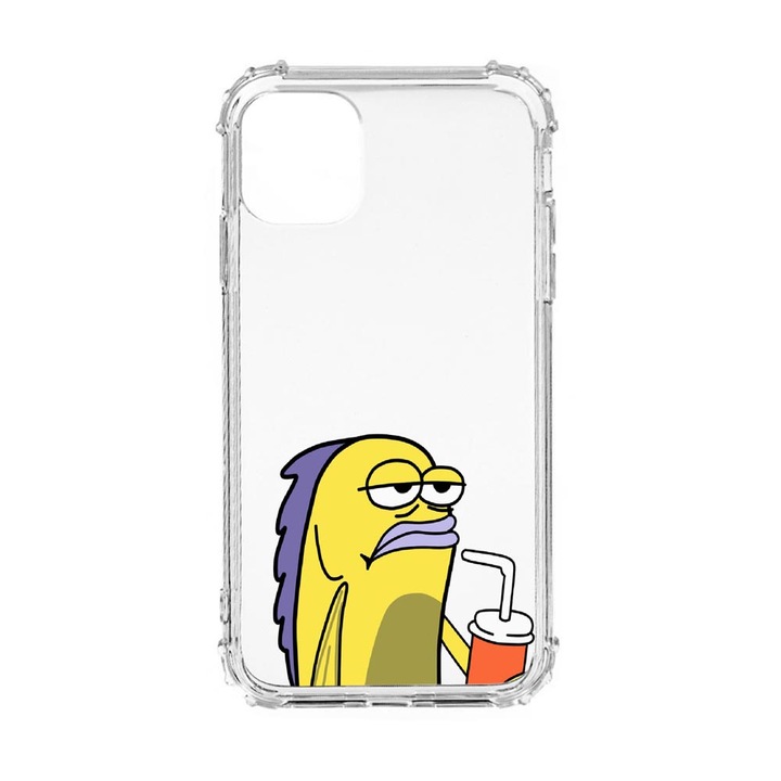 Силиконов калъф Unique за Realme C11 (2021), Meme, Anti Shock, AS 652