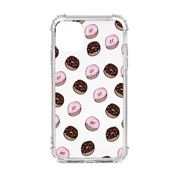 Husa Anti Shock Silicon Compatibila Cu Oppo Reno 7 4G, Donuts, Military Grade Drop Protection, AS 667