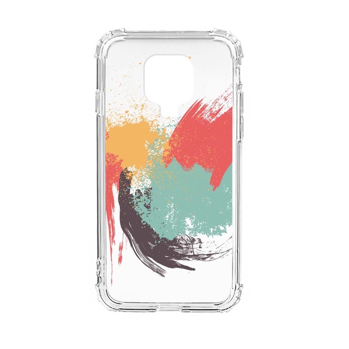 Husa Anti Shock Silicon Compatibila Cu Xiaomi Redmi Note 9S, Pianting, Military Grade Drop Protection, AS 44