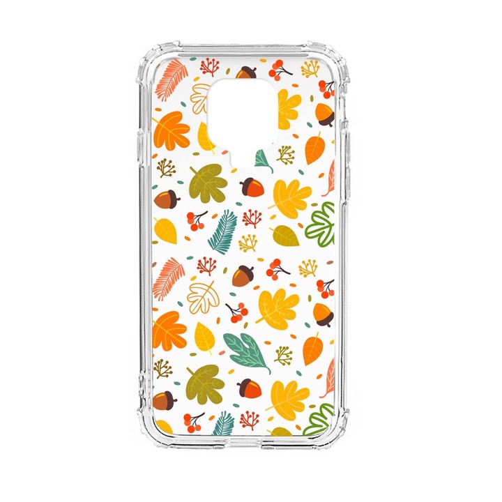 Husa Anti Shock Silicon Compatibila Cu Xiaomi Redmi Note 9S, Autumn, Military Grade Drop Protection, AS 108