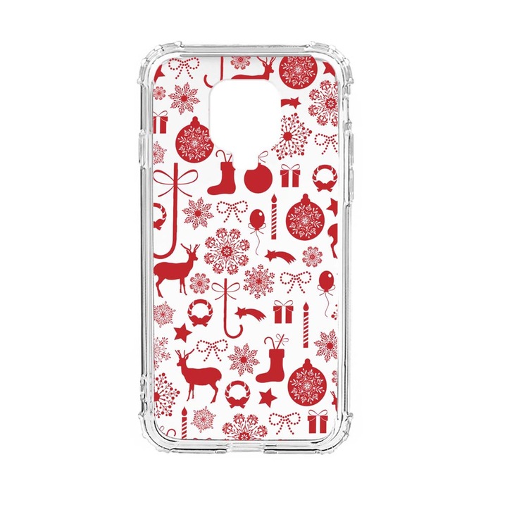 Husa Anti Shock Silicon Compatibila Cu Xiaomi Redmi Note 9 Pro Max, Chirstmas Pattern, Military Grade Drop Protection, AS 7