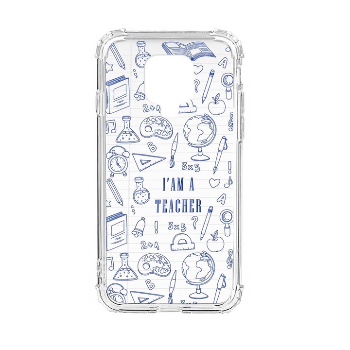 Husa Anti Shock Silicon Compatibila Cu Xiaomi Redmi Note 9S, School, Military Grade Drop Protection, AS 46