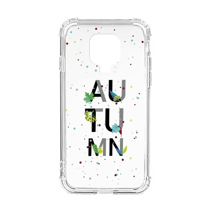 Husa Anti Shock Silicon Compatibila Cu Xiaomi Redmi Note 9S, Autumn, Military Grade Drop Protection, AS 145