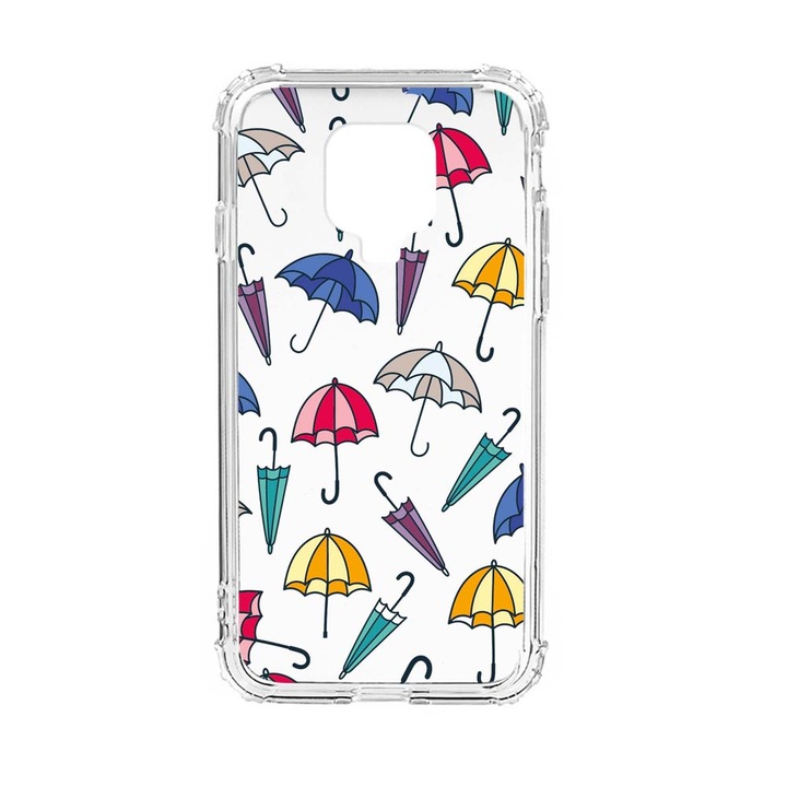 Husa Anti Shock Silicon Compatibila Cu Xiaomi Redmi Note 9S, Umbrella, Military Grade Drop Protection, AS 159