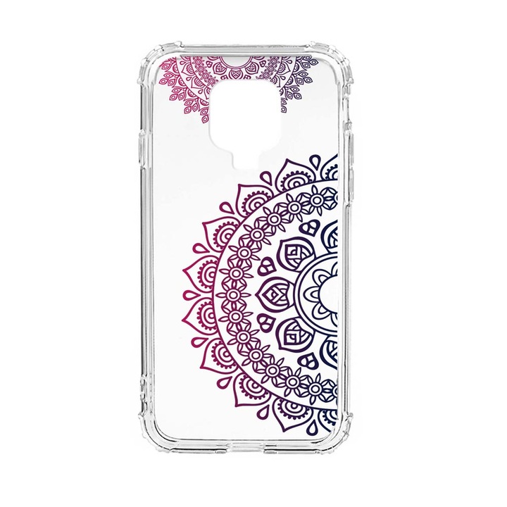 Husa Anti Shock Silicon Compatibila Cu Xiaomi Redmi Note 9S, Lace Color, Military Grade Drop Protection, AS 63