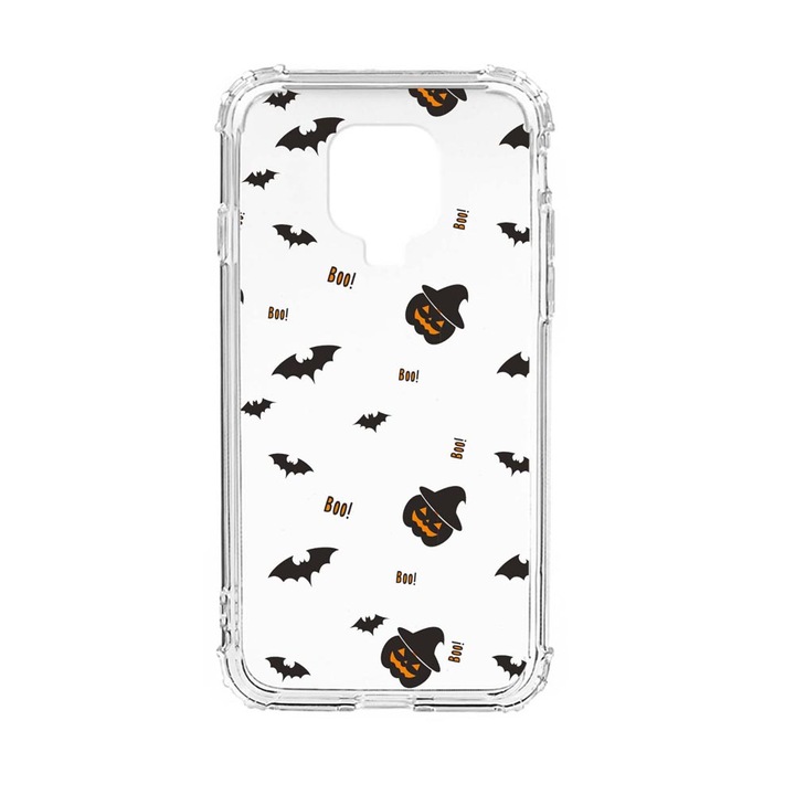 Husa Anti Shock Silicon Compatibila Cu Xiaomi Redmi Note 9S, Flowers Art, Military Grade Drop Protection, AS 156