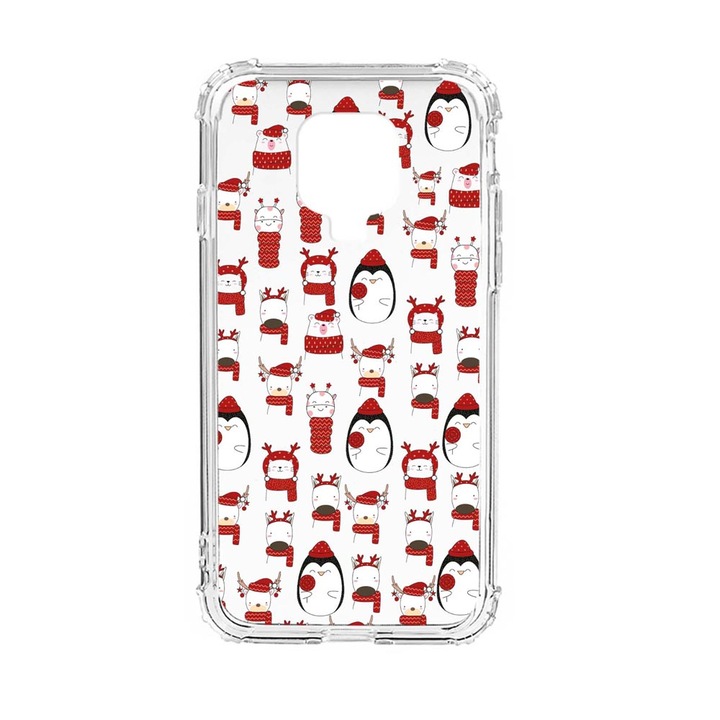 Husa Anti Shock Silicon Compatibila Cu Xiaomi Redmi Note 9S, Winter Feelings, Military Grade Drop Protection, AS 166