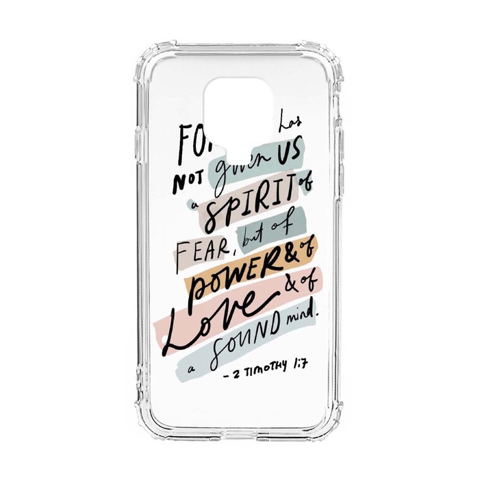 Husa Anti Shock Silicon Compatibila Cu Xiaomi Redmi Note 9 Pro Max, Bible, Military Grade Drop Protection, AS 481