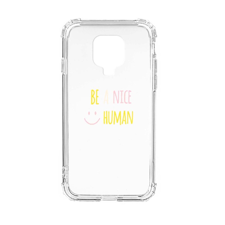 Husa Anti Shock Silicon Compatibila Cu Xiaomi Redmi Note 9S, Be Nice, Military Grade Drop Protection, AS 480