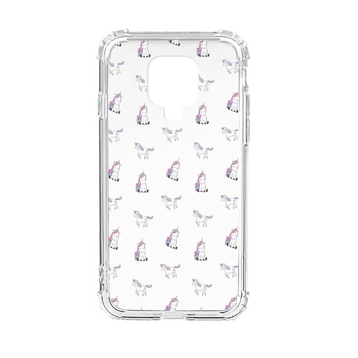 Husa Anti Shock Silicon Compatibila Cu Xiaomi Redmi Note 9S, Unicorn Pattern, Military Grade Drop Protection, AS 522