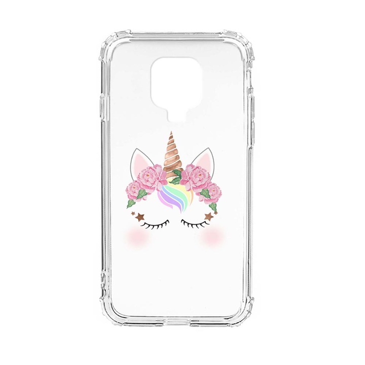 Husa Anti Shock Silicon Compatibila Cu Xiaomi Redmi Note 9 Pro Max, Unicorn, Military Grade Drop Protection, AS 525